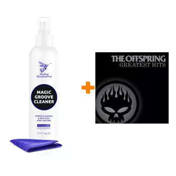 OFFSPRING Greatest Hits LP + Спрей для очистки LP с микрофиброй 250мл Набор