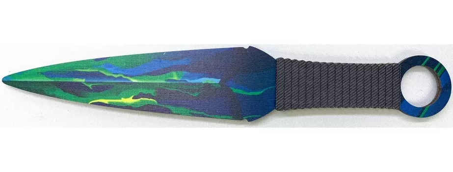 Оружие игровое нож Кунай 2 – Яд (деревянный)