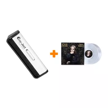 OSBOURNE OZZY Patient Number 9 Crystal Clear Vinyl 2LP + Щетка для LP Brush It Набор