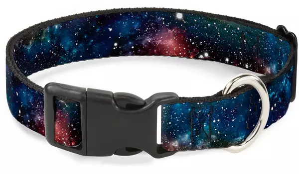 Ошейник Галактика Мультицвет С пластиковой застёжкой (38-66 см)