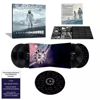 OST Interstellar Music By Hans Zimmer (4 LP)