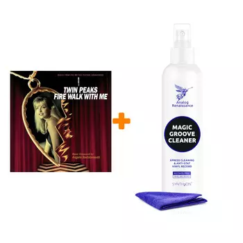OST Twin Peaks Fire Walk With Me LP + Спрей для очистки LP с микрофиброй 250мл Набор
