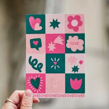 Открытка Чувственный пэчворк