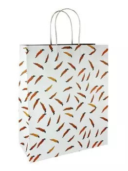 Пакет Морковки подарочный (27,5х33х12см)