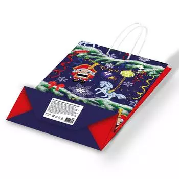 Пакет Щелкунчик подарочный (250x350x100 мм)