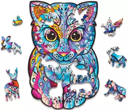 Пазл Барс деревянный Т