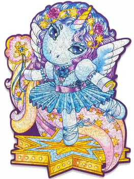 Пазл Волшебный Единорог деревянный