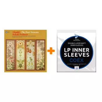 PERLMAN ITZHAK LONDON PHILARMONIC ORCHESTRA Vivaldi The Four Seasons LP + Конверты внутренние COEX для грампластинок 12" 25шт Набор