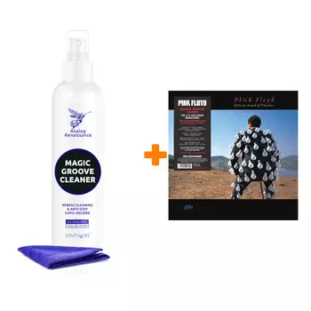 PINK FLOYD Delicate Sound Of Thunder 2LP + Спрей для очистки LP с микрофиброй 250мл Набор