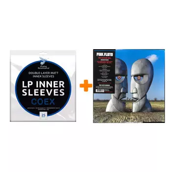 PINK FLOYD The Division Bell Original Recording Remastered 2LP + Конверты внутренние COEX для грампластинок 12" 25шт Набор