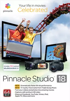 Pinnacle Studio 18 Standard (Цифровая версия)