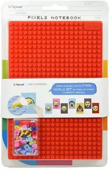 Пиксельный блокнот Upixel (красный)