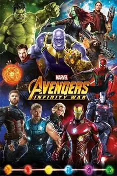 Плакат Avengers Infinity War: Characters (№154)