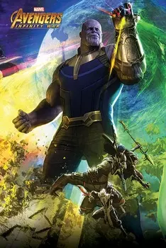 Плакат Avengers Infinity War: Thanos (№156)