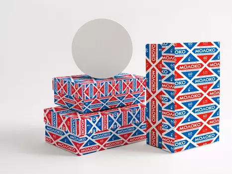 Подарочная коробка Молоко (23х16х10см)