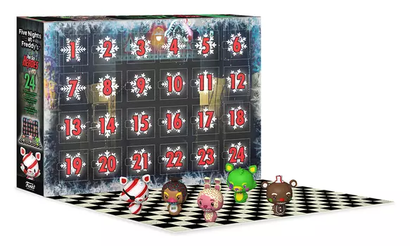 Подарочный набор Five Nights At Freddy`s: Blacklight Advent Calendar