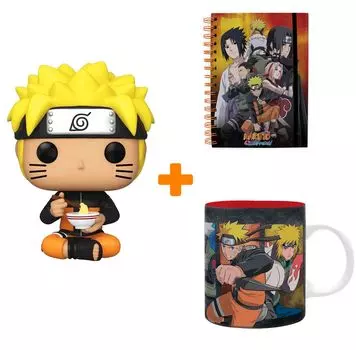 Подарочный набор Naruto (фигурка + блокнот + кружка)