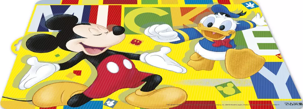 Подставка под посуду Микки Маус: Акварель (пластиковая)