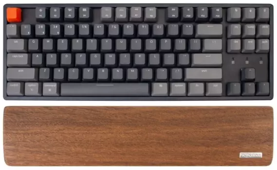 Подставка под запястья для клавиатур Keychron серии K8/K8 Pro деревянная (PR3)