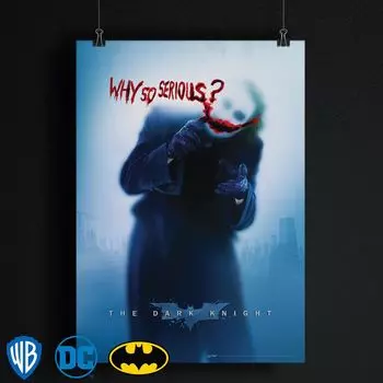 Постер DC Comics: Тёмный рыцарь – Джокер