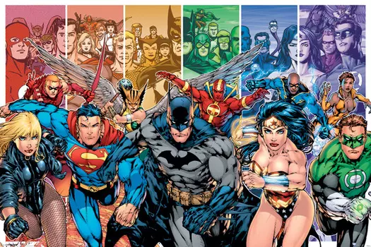Постер DC: Justice League – America Generations