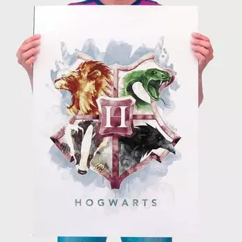 Постер Гарри Поттер: Эмблема Хогвартса