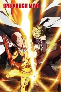 Постер One Punch Man: Saitama &amp; Genos