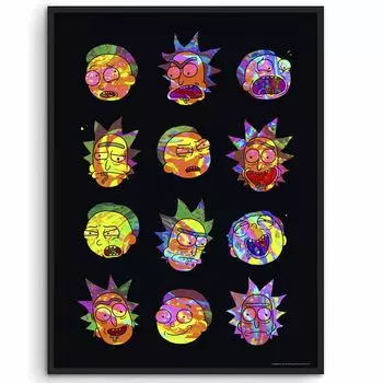 Постер Рик и Морти: Эмоции