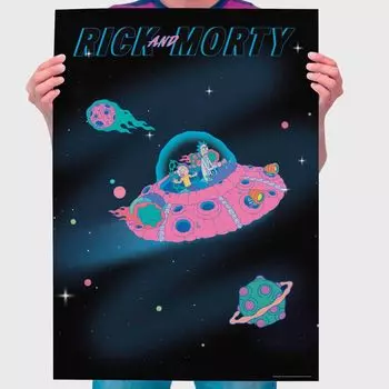Постер Рик и Морти: Космос