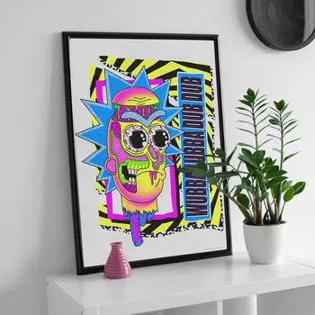 Постер Рик и Морти: Психоделика