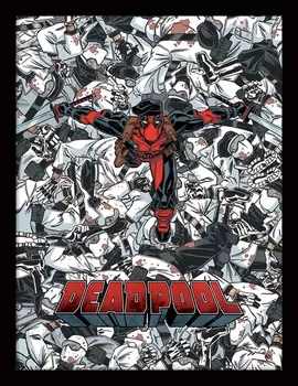 Постер в раме Deadpool: Bodies