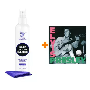 PRESLEY ELVIS Elvis Presley Coloured Vinyl LP + Спрей для очистки LP с микрофиброй 250мл Набор