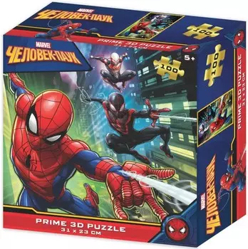 Prime 3D Puzzle: Marvel – Человек-Паук 2 (100 элементов)