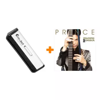PRINCE Welcome 2 America 2LP + Щетка для LP Brush It Набор