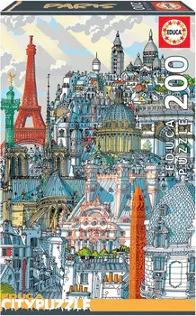 Puzzle Париж (200 деталей)