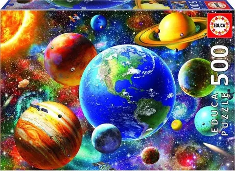 Puzzle Солнечная система (500 деталей)