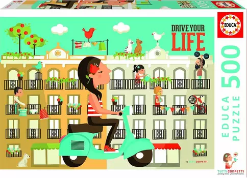 Puzzle Управляй своей жизнью (500 деталей)