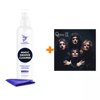 QUEEN Queen II LP + Спрей для очистки LP с микрофиброй 250мл Набор