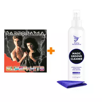 RADIORAMA Super Hits LP + Спрей для очистки LP с микрофиброй 250мл Набор