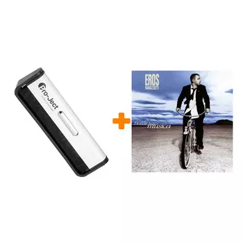 RAMAZZOTTI EROS Donde Hay Musica 25Th Anniversary Coloured Blue Vinyl 2LP + Щетка для LP Brush It Набор