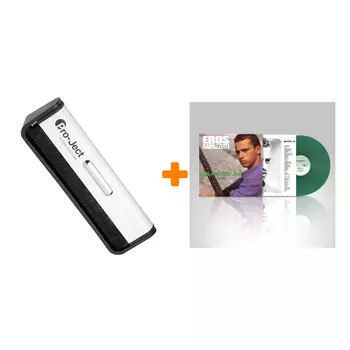 RAMAZZOTTI EROS Musica Es Spanish Version Coloured Green Vinyl LP + Щетка для LP Brush It Набор
