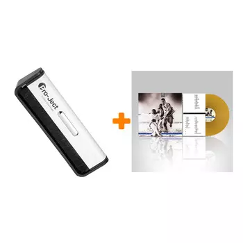 RAMAZZOTTI EROS Todo Historias Spanish Version Coloured Gold Vinyl LP + Щетка для LP Brush It Набор