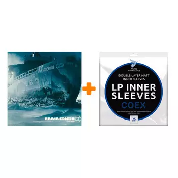 RAMMSTEIN Rosenrot 2LP + Конверты внутренние COEX для грампластинок 12" 25шт Набор
