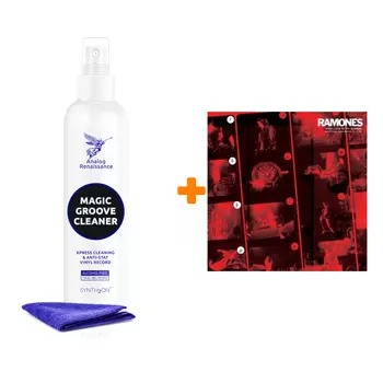 RAMONES Triple J Live At The Wireless Capitol Theatre, Sydney, Australia, July 8, 1980 LP + Спрей для очистки LP с микрофиброй 250мл Набор