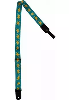 Ремень для укулеле Flight S35 Даша Кирпич / Dasha Kirpich (голубой со звездами)