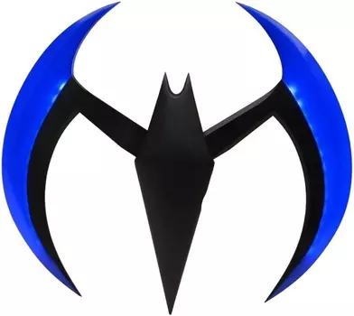 Реплика Атрибут DC: Batman – Beyond Batarang Blue With Lights