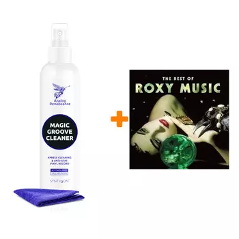 ROXY MUSIC The Best Of Roxy Music 2LP + Спрей для очистки LP с микрофиброй 250мл Набор