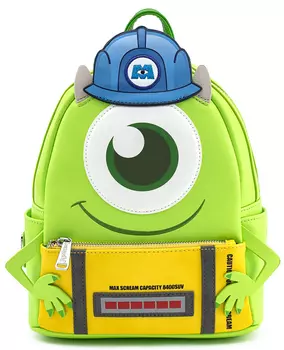 Рюкзак Disney Monsters Inc: Mike Wazowski Scare Can Cosplay Mini