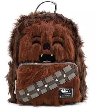 Рюкзак Loungefly Star Wars: Faux Fur Chewbacca