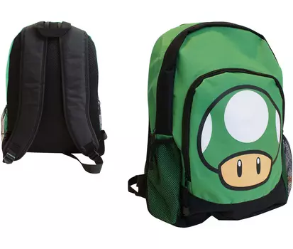 Рюкзак Super Mario 1 Up зелёный